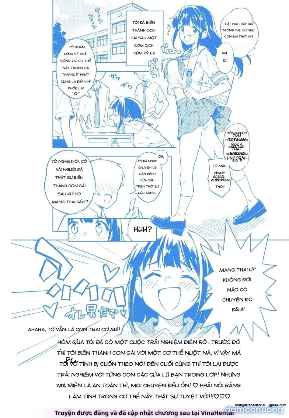 đọc truyện Miễn Là Tôi Không Có Thai Trong 1 Tháng, Tôi Sẽ Trở Lại Là Con Trai! Chương 2 ảnh 4 tại Thiên Thai Truyện