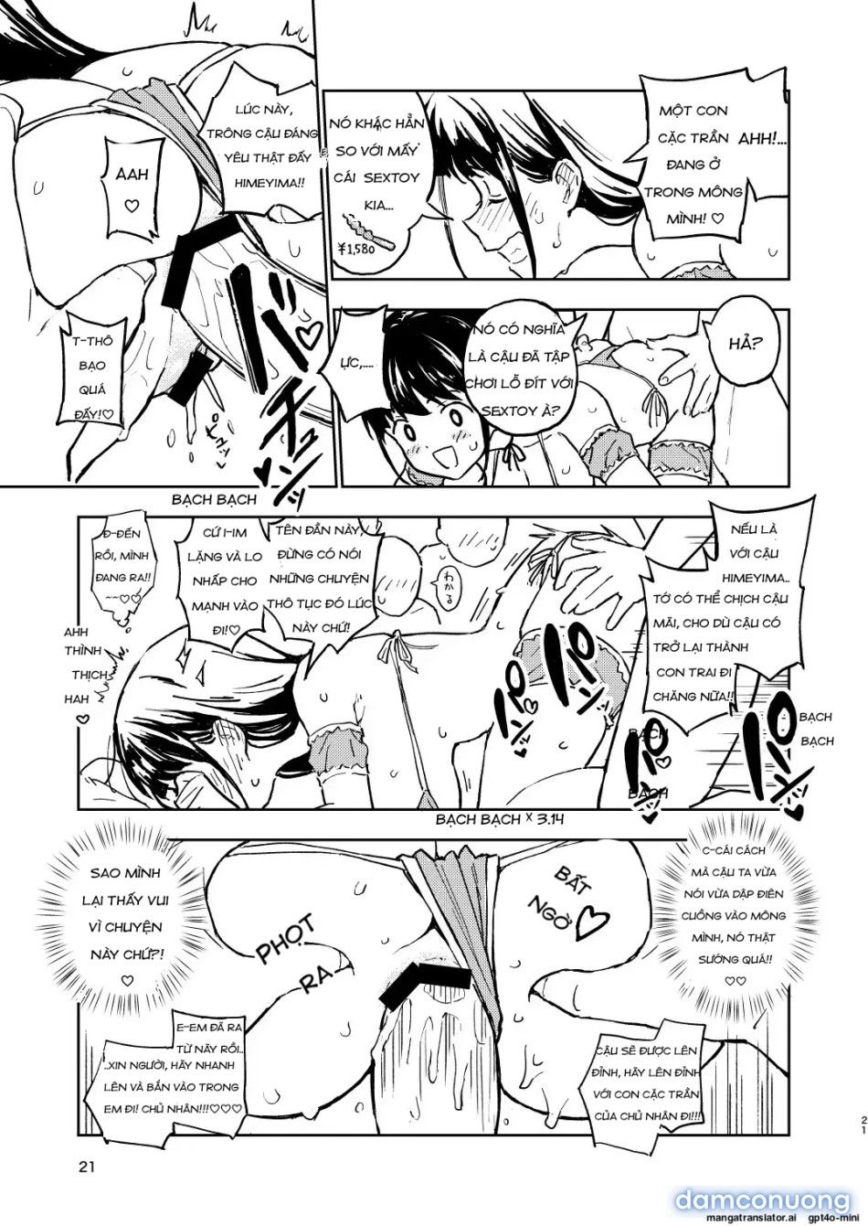 đọc truyện Miễn Là Tôi Không Có Thai Trong 1 Tháng, Tôi Sẽ Trở Lại Là Con Trai! Chương 2 ảnh 23 tại Thiên Thai Truyện