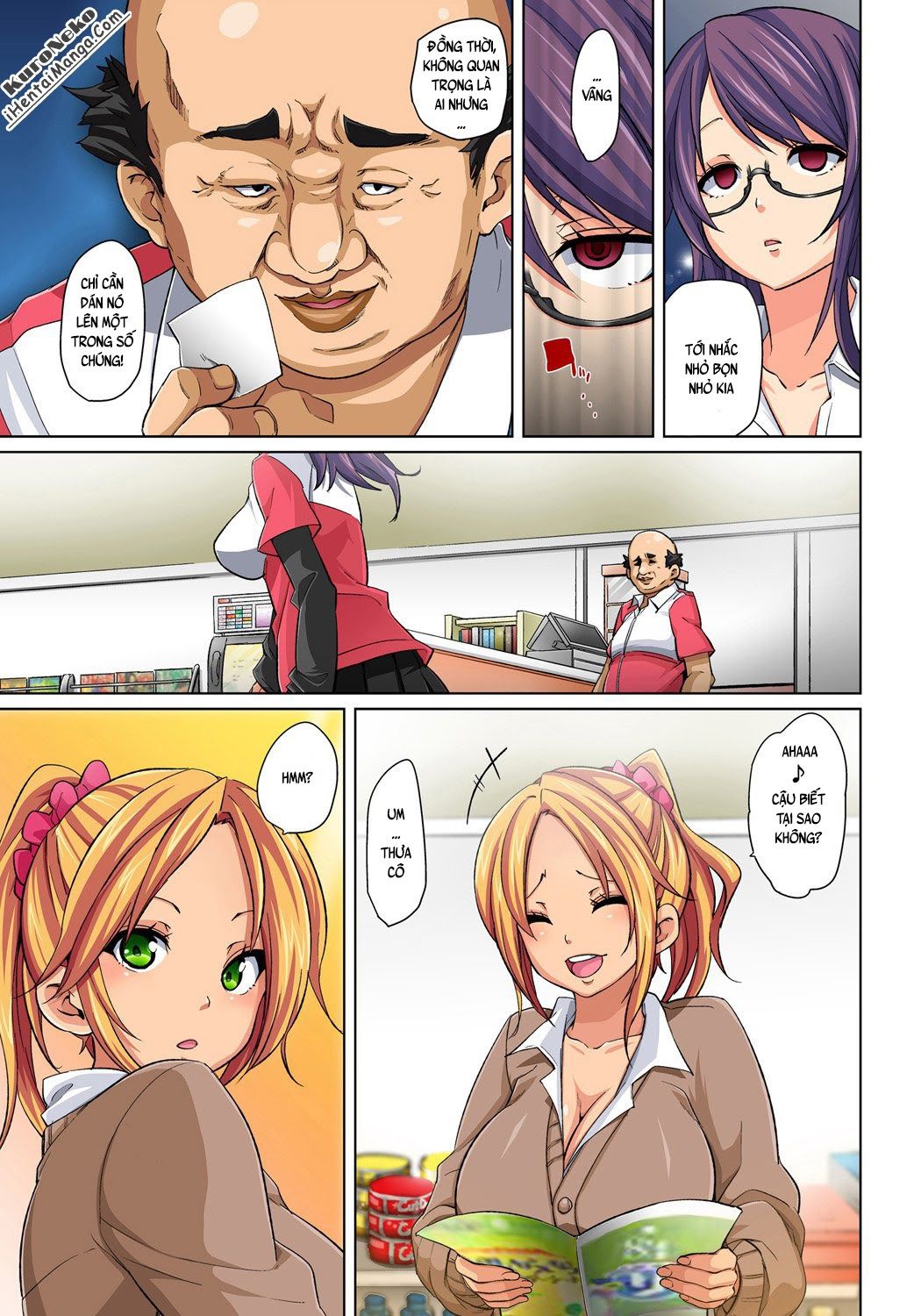 đọc truyện Miếng Dán Dâm Đãng!? Chương 1 ảnh 9 tại Thiên Thai Truyện