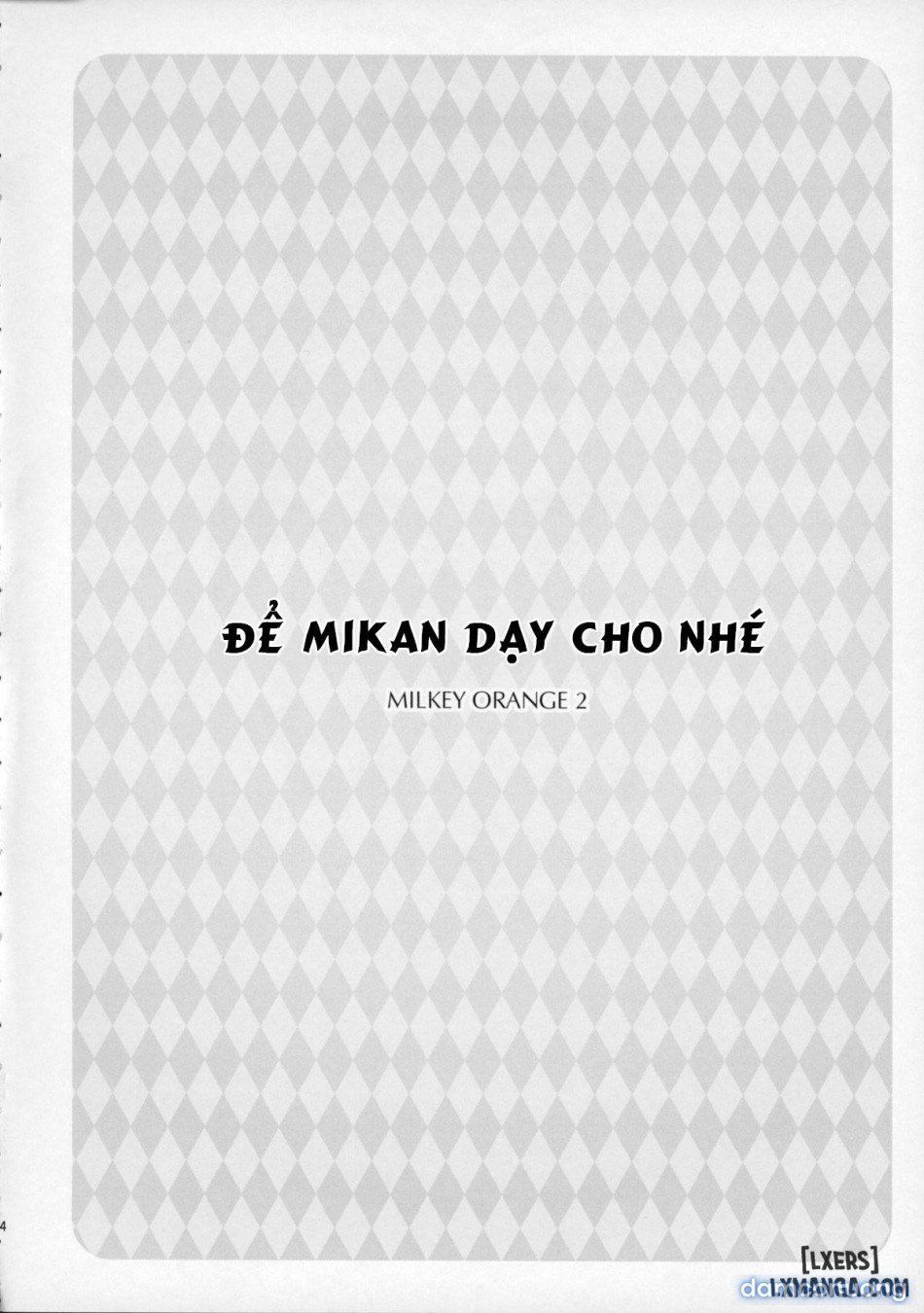 đọc truyện Mikan Ga Oshiete Ageru Milkey Orange 2 Chương 0 ảnh 4 tại Thiên Thai Truyện