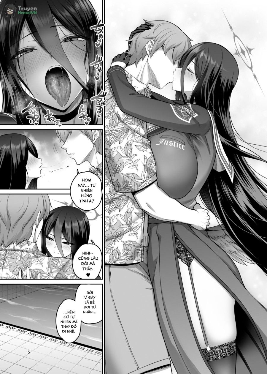 Mikkai Poolside (blue Archive) Chương 0 page 5 - Giả Dược