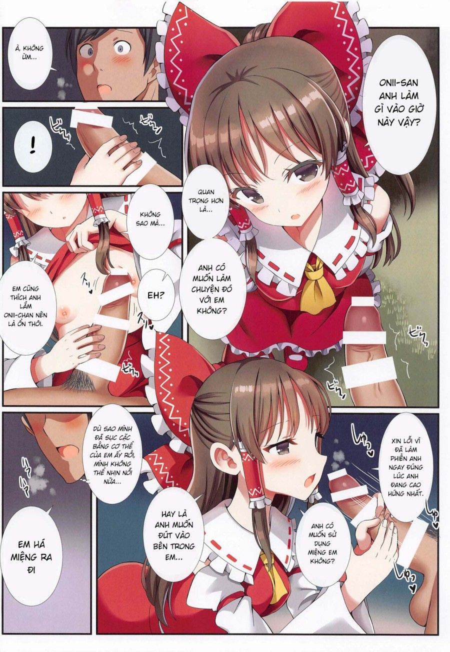 đọc truyện Miko-san Bé Nhỏ Của Hakurei Và Những Bụi Cây Bí Mật Oneshot ảnh 12 tại Thiên Thai Truyện