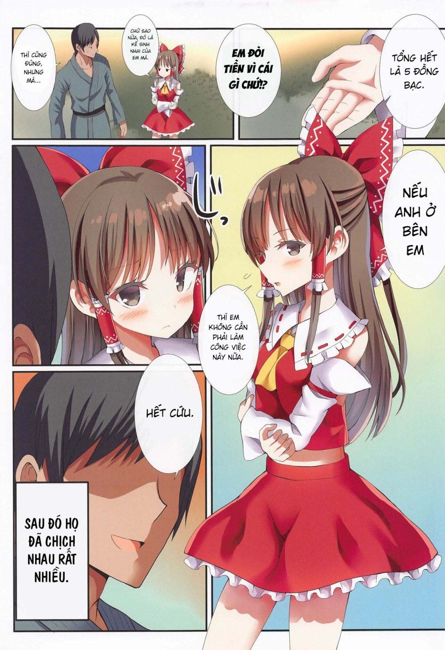đọc truyện Miko-san Bé Nhỏ Của Hakurei Và Những Bụi Cây Bí Mật Oneshot ảnh 21 tại Thiên Thai Truyện