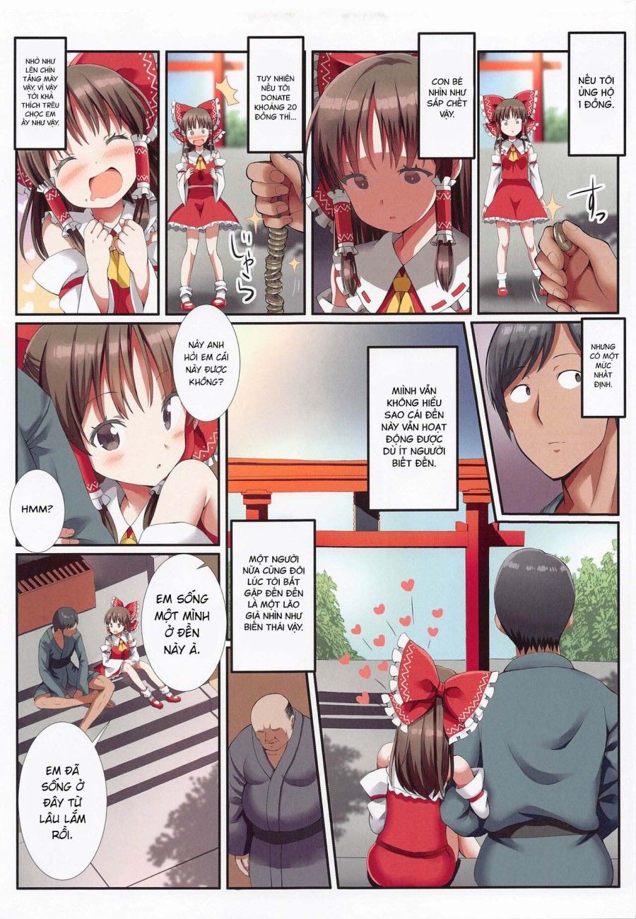 đọc truyện Miko-san Bé Nhỏ Của Hakurei Và Những Bụi Cây Bí Mật Oneshot ảnh 5 tại Thiên Thai Truyện