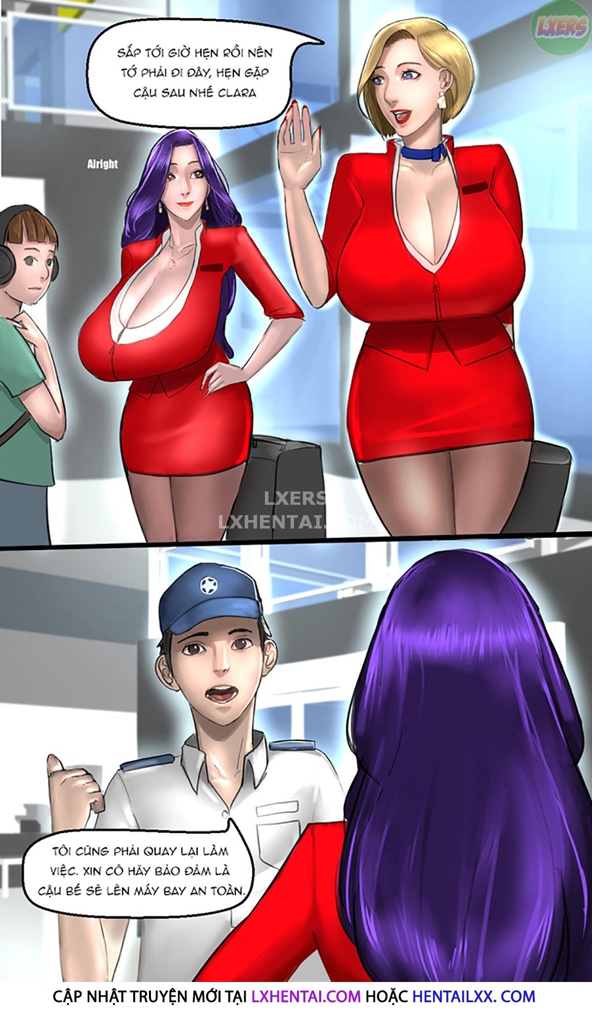đọc truyện Milf Airline Chương 1 ảnh 18 tại Truyện Dạ Ký