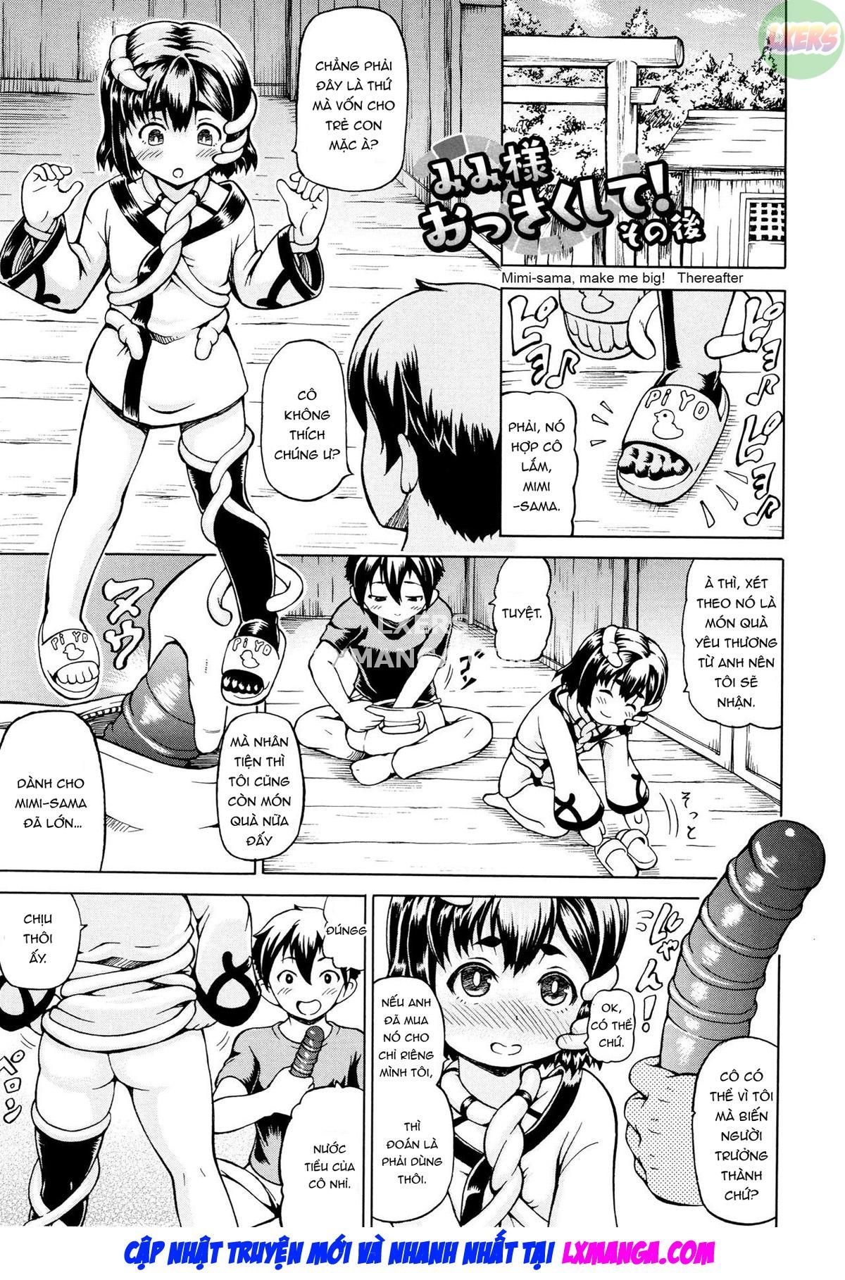 đọc truyện Mimi-sama Make Me Big Chương 9 ảnh 18 tại Giả Dược