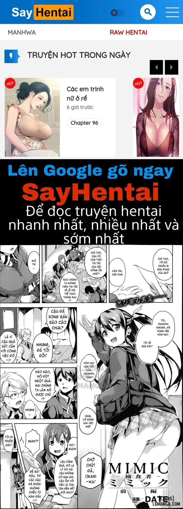 đọc truyện Mimic -hoshokusha Chương 1 ảnh 2 tại Thiên Thai Truyện