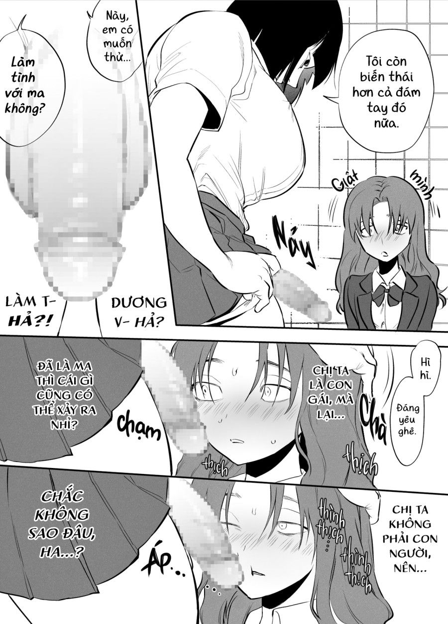 Mình, Wc, Và Futanari Hanako-san Chương 0 page 11 - Giả Dược