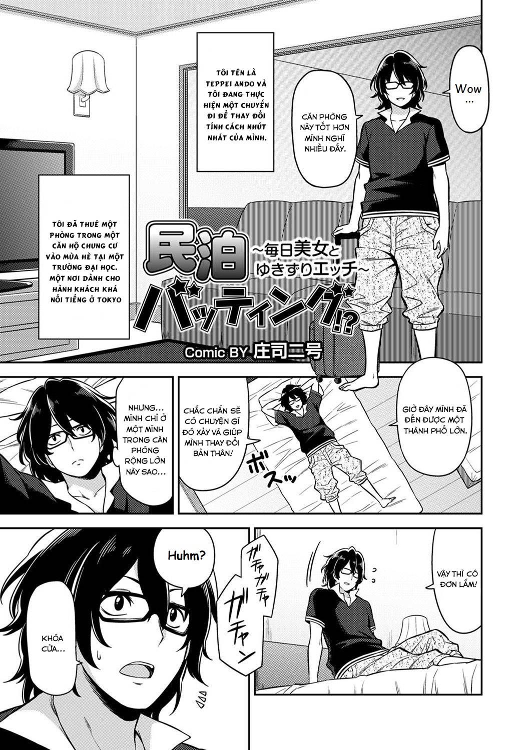 Minpaku Batting!? – Mainichi Bijou To Yukizuri Ecchi Chương 1 page 2 - Giả Dược