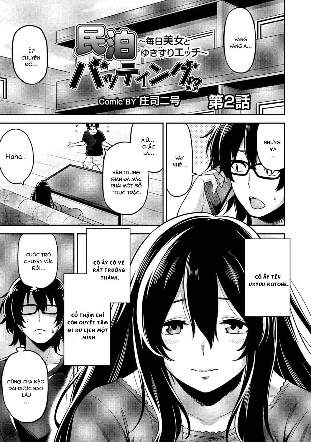Minpaku Batting!? – Mainichi Bijou To Yukizuri Ecchi Chương 2 page 2 - Giả Dược