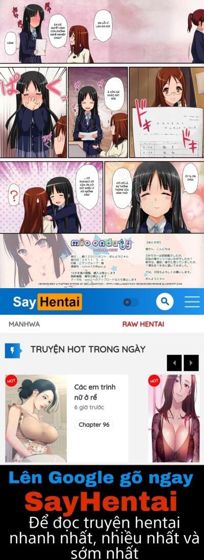 đọc truyện Mio Onduty Chương 1 ảnh 19 tại Thiên Thai Truyện