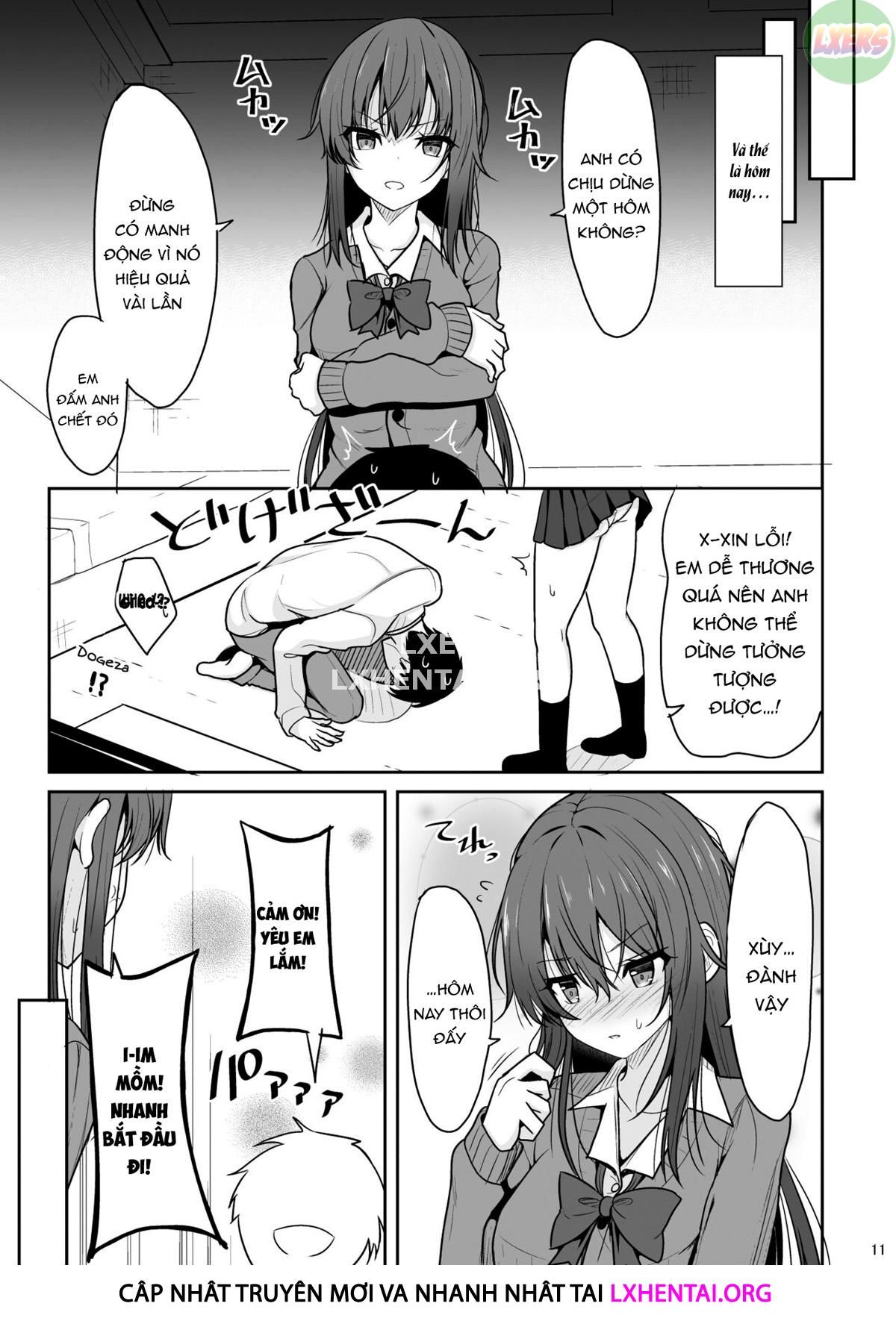 đọc truyện Mitame Ga Kitsume Na Kanojo O Kaihatsu Shite Kozukuri Suru Made Oneshot ảnh 13 tại Thiên Thai Truyện
