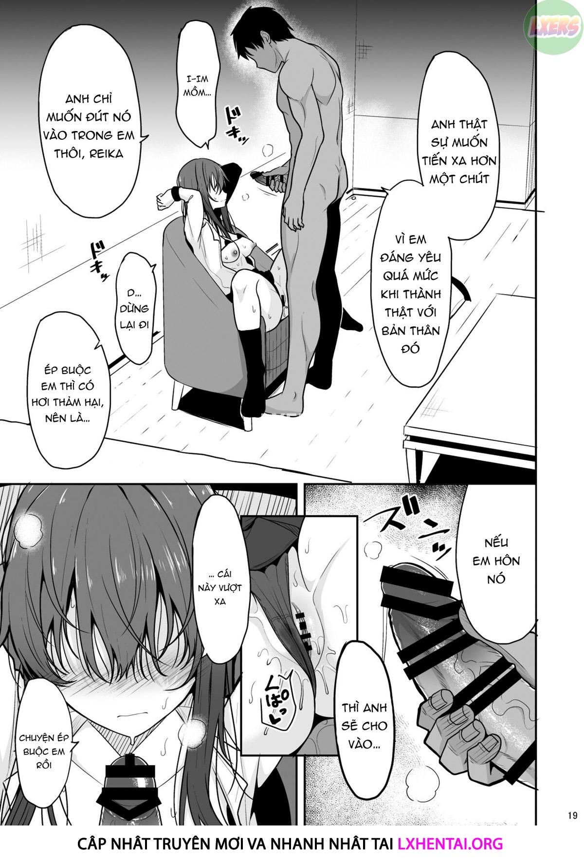 đọc truyện Mitame Ga Kitsume Na Kanojo O Kaihatsu Shite Kozukuri Suru Made Oneshot ảnh 21 tại Thiên Thai Truyện