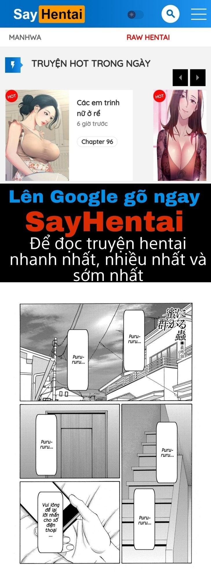 đọc truyện Mitsu Ni Muragaru Mushi Chương 10 ảnh 1 tại Giả Dược