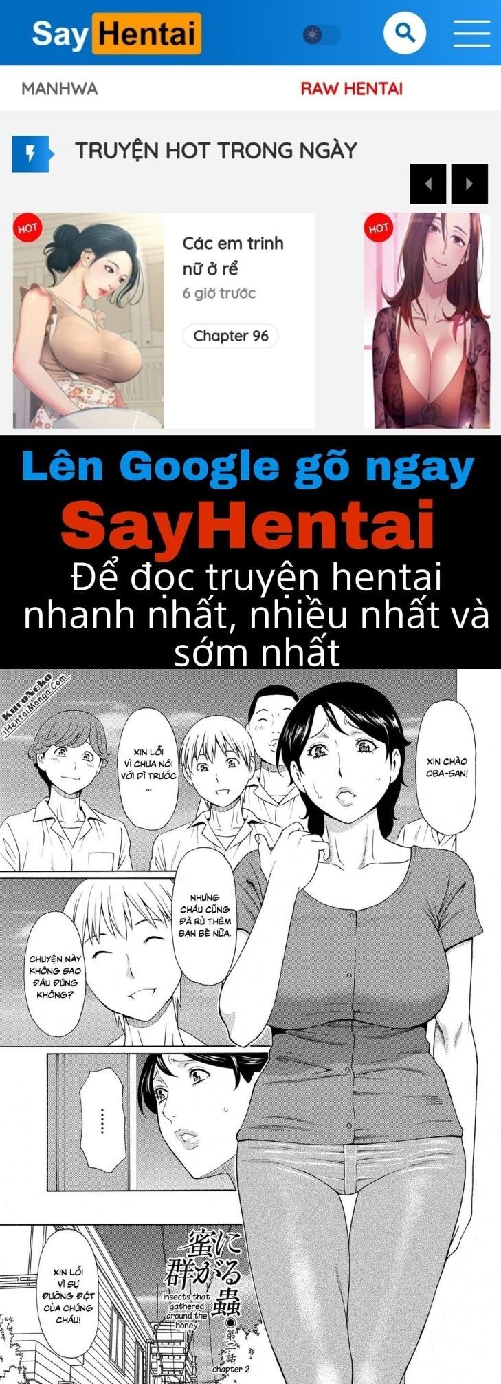 đọc truyện Mitsu Ni Muragaru Mushi Chương 2 ảnh 1 tại Giả Dược