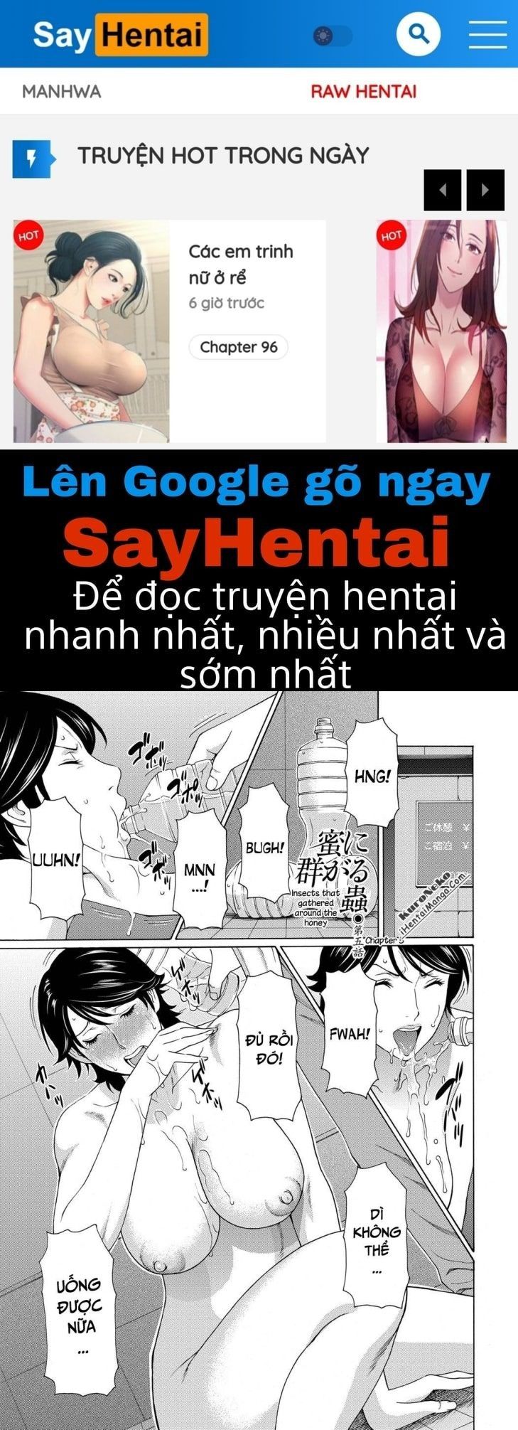 đọc truyện Mitsu Ni Muragaru Mushi Chương 5 ảnh 1 tại Giả Dược