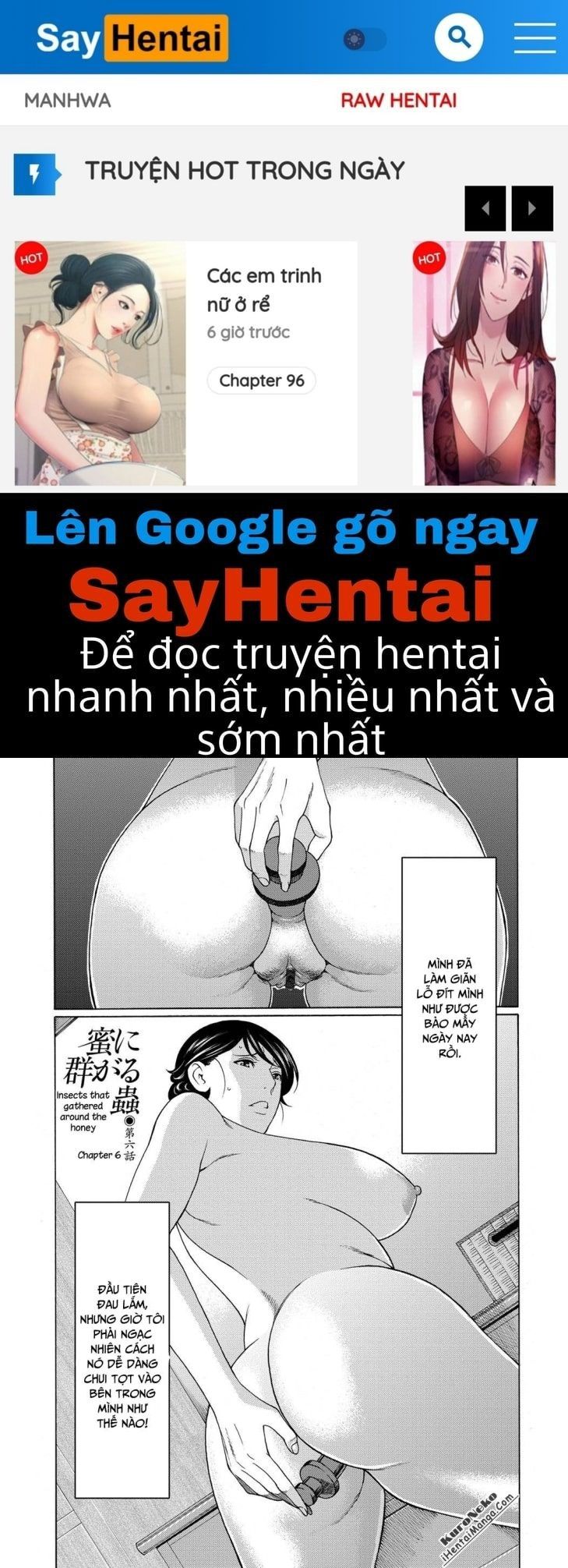 đọc truyện Mitsu Ni Muragaru Mushi Chương 6 ảnh 1 tại Giả Dược