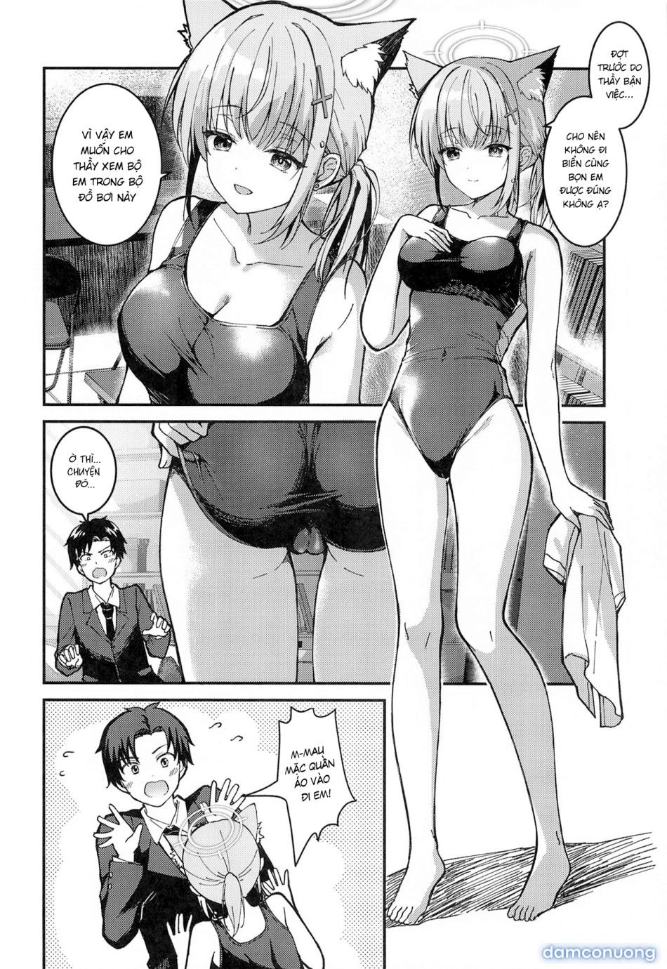 đọc truyện Mizugi Shiroko Ga Sukihoudai Shite Kuru Hanashi Chương 0 ảnh 7 tại Thiên Thai Truyện