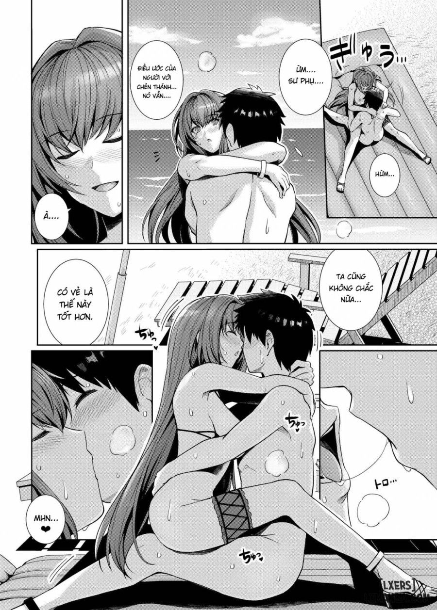 Mizugi Shishou To Koibito Ecchi Suru Hon Oneshot page 17 - Giả Dược