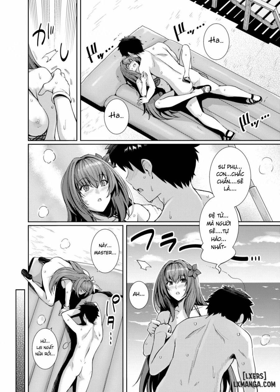 Mizugi Shishou To Koibito Ecchi Suru Hon Oneshot page 21 - Giả Dược