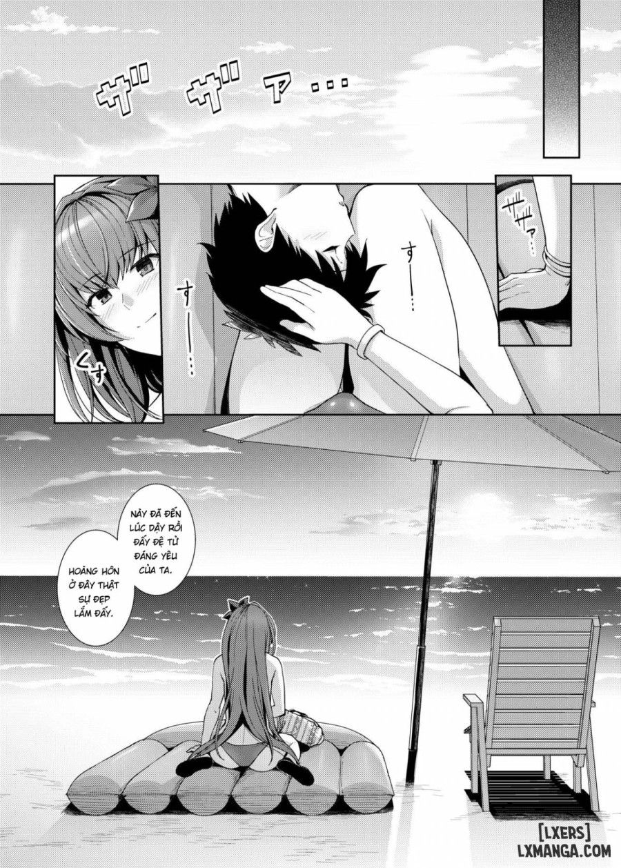 Mizugi Shishou To Koibito Ecchi Suru Hon Oneshot page 22 - Giả Dược