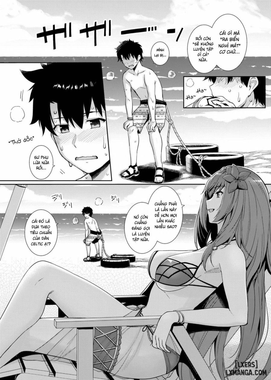 Mizugi Shishou To Koibito Ecchi Suru Hon Oneshot page 4 - Giả Dược