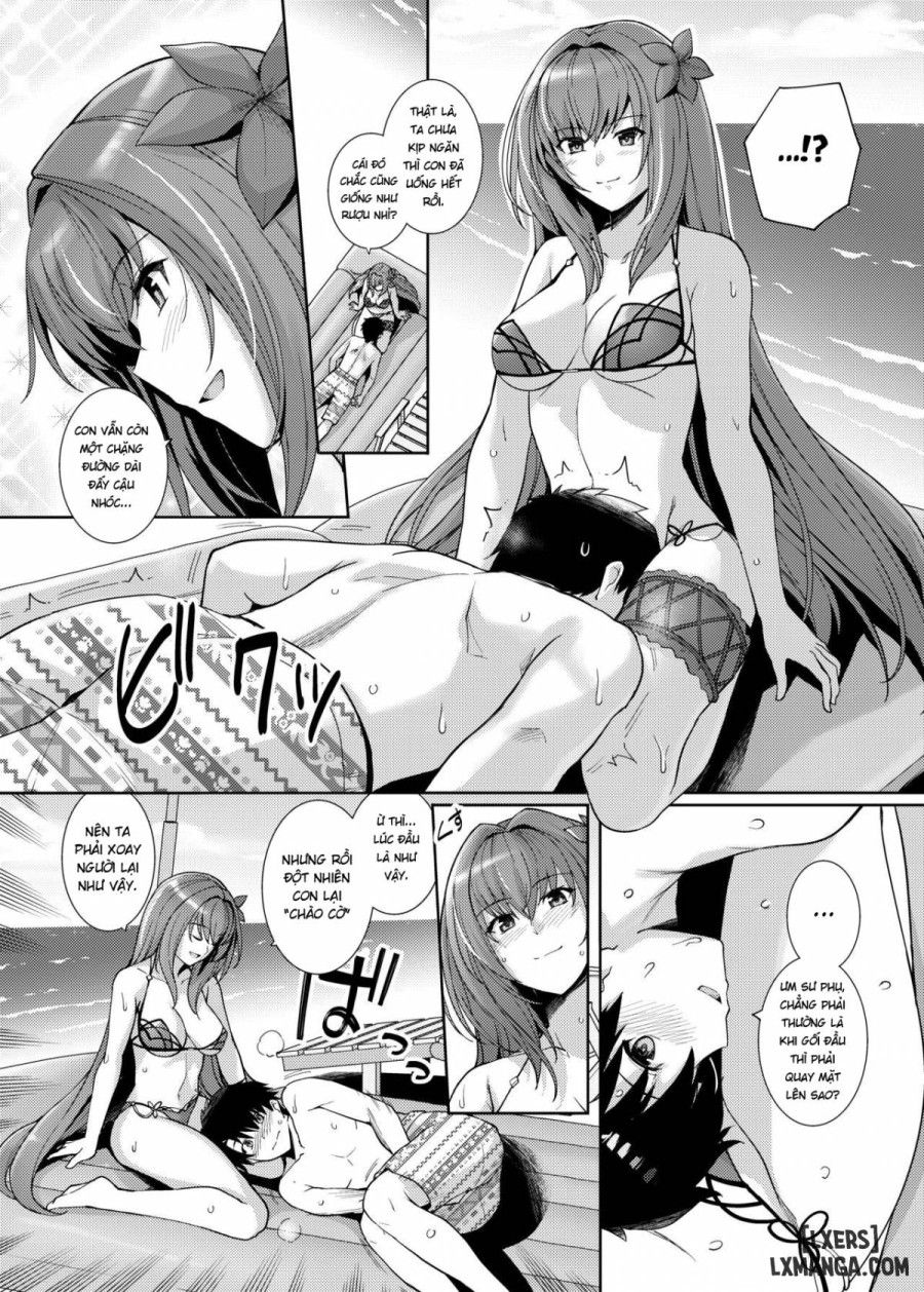 Mizugi Shishou To Koibito Ecchi Suru Hon Oneshot page 6 - Giả Dược