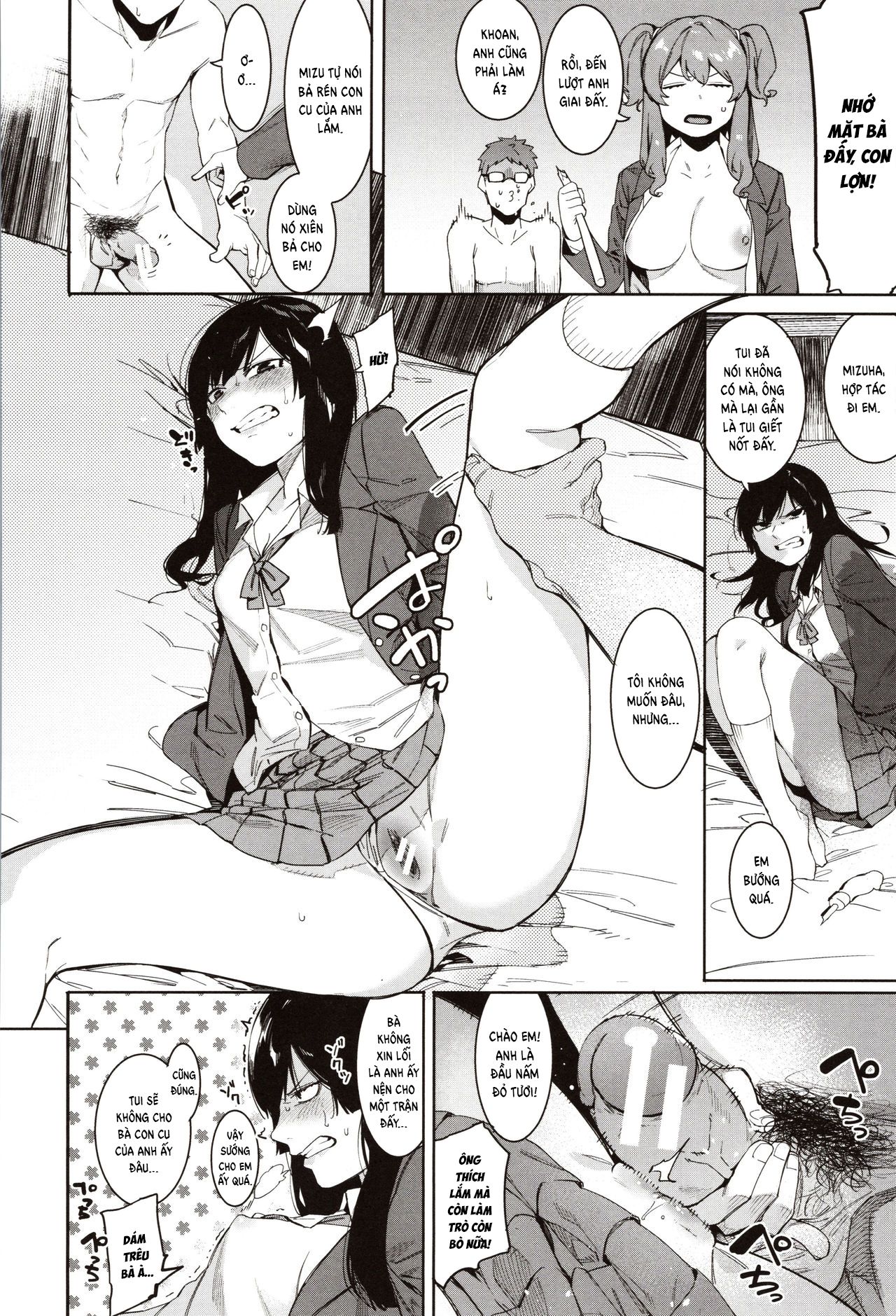 đọc truyện Mizuha Ni Oshioki! Chương 3 ảnh 9 tại Thiên Thai Truyện