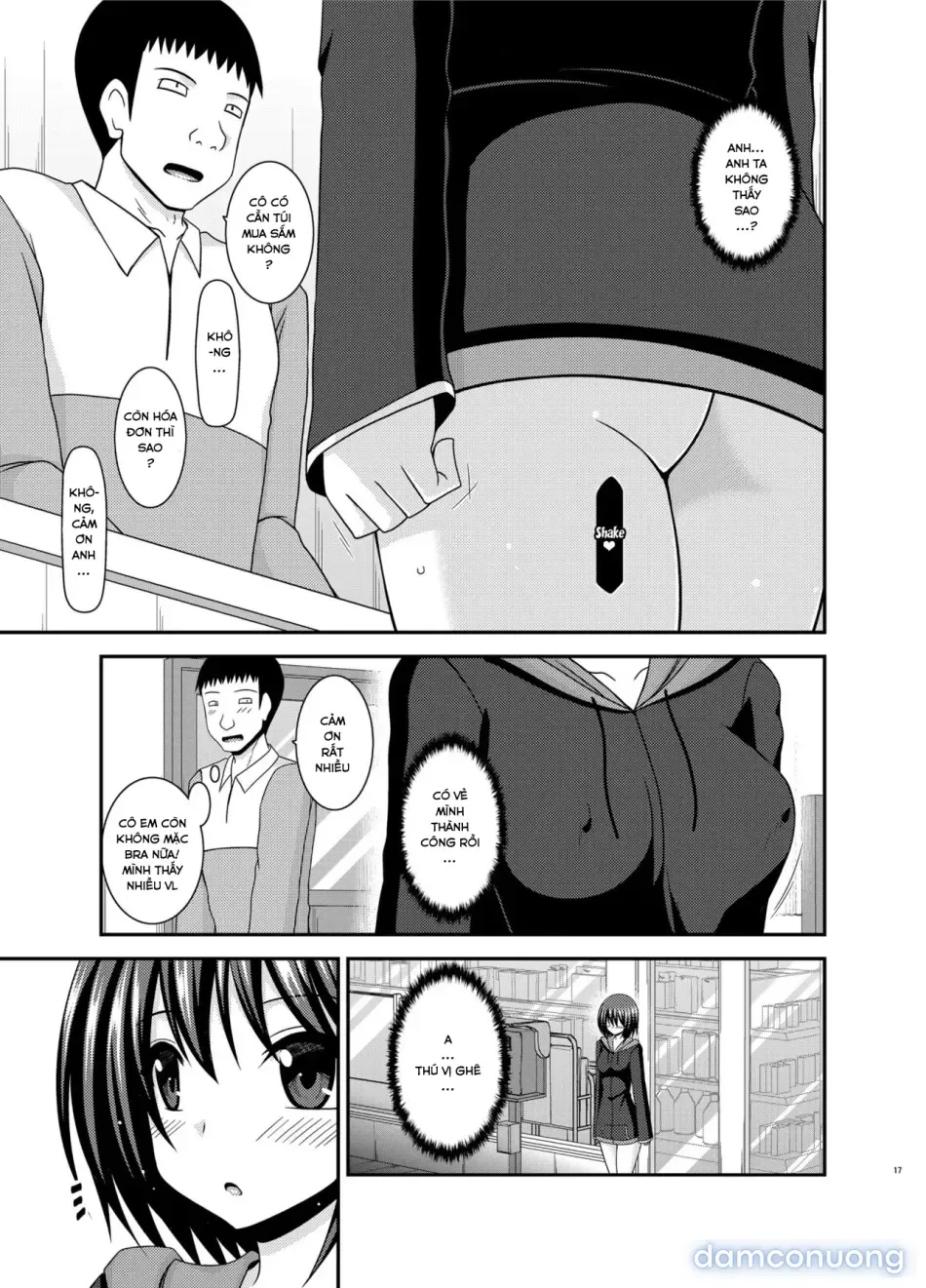 đọc truyện Mizushima-san Wa Roshutsushou Chương 1 ảnh 17 tại Thiên Thai Truyện