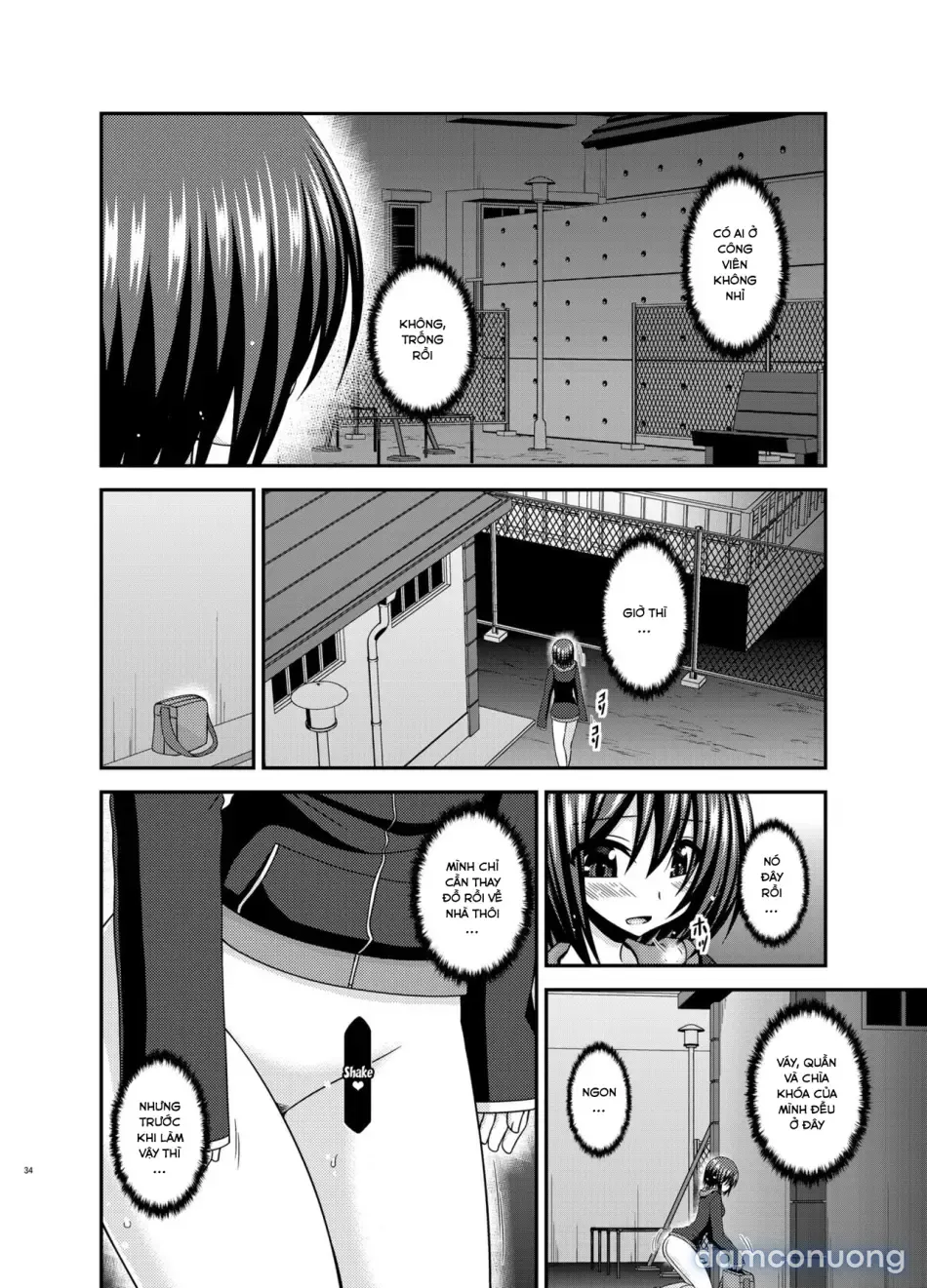 đọc truyện Mizushima-san Wa Roshutsushou Chương 1 ảnh 34 tại Thiên Thai Truyện
