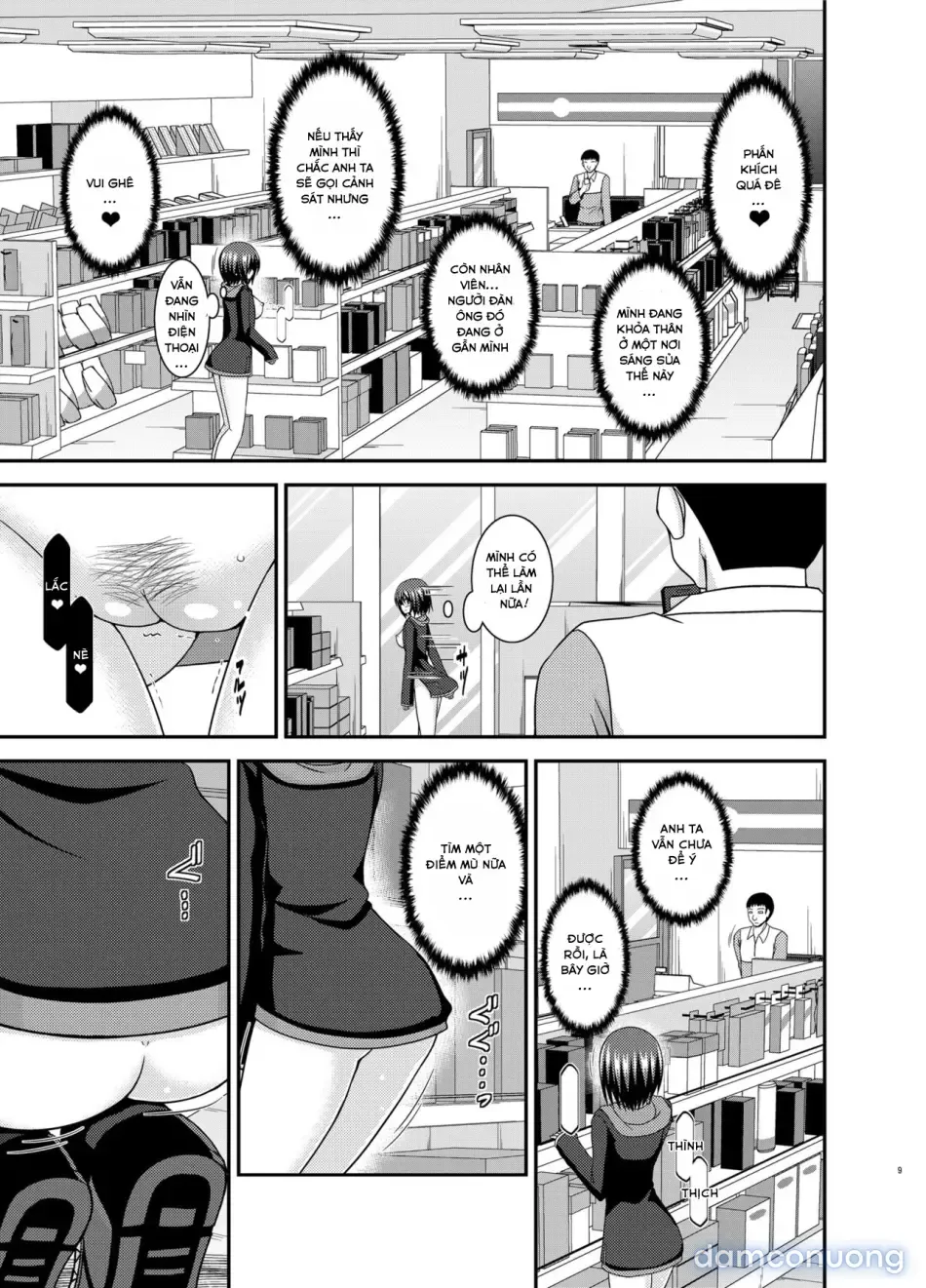 đọc truyện Mizushima-san Wa Roshutsushou Chương 1 ảnh 9 tại Thiên Thai Truyện