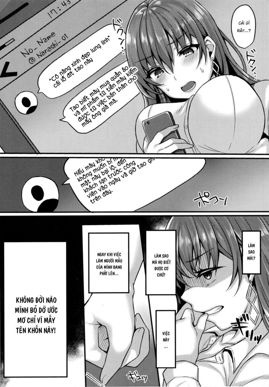Mơ Ước Làm Người Mẫu Nổi Tiếng, Tôi Rẽ Sang Làm Đĩ Lúc Nào Chẳng Hay Oneshot page 13 - Giả Dược