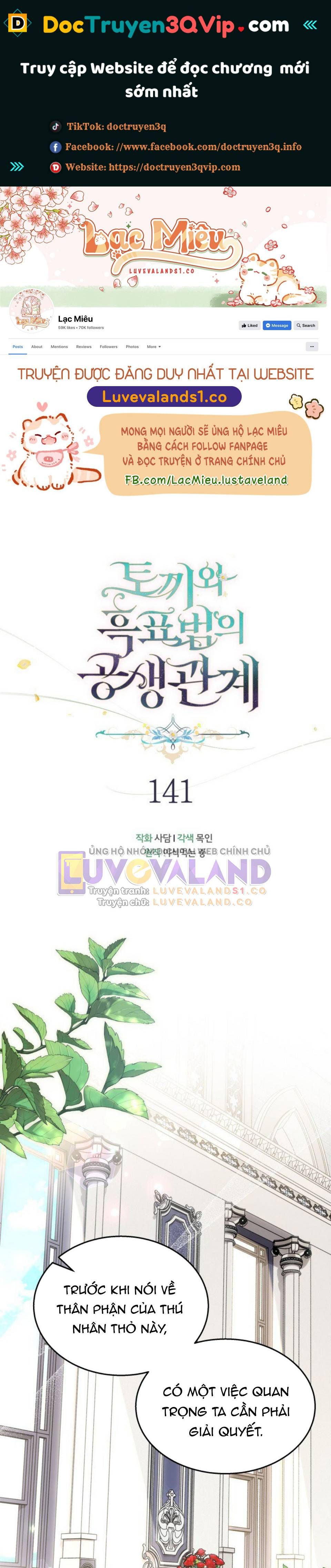 đọc truyện Mối Quan Hệ Cộng Sinh Giữa Báo Đen Và Thỏ Trắng Chương 141 ảnh 3 tại Thiên Thai Truyện