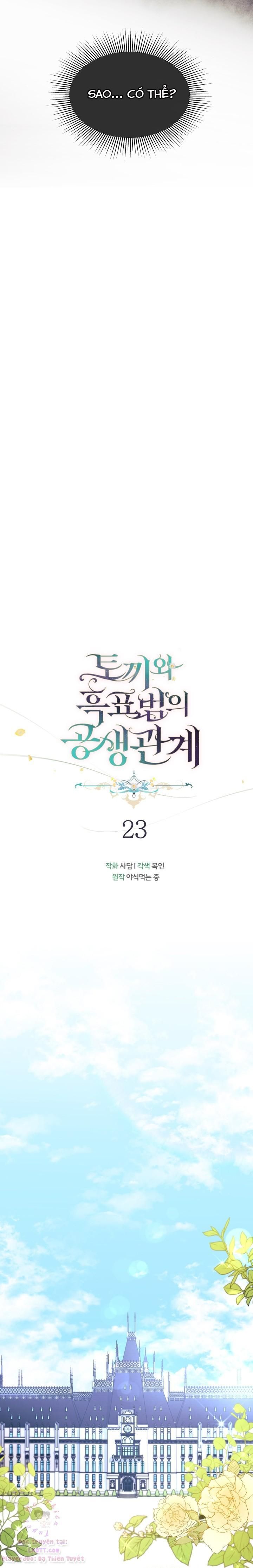 đọc truyện Mối Quan Hệ Cộng Sinh Giữa Báo Đen Và Thỏ Trắng Chương 23 ảnh 14 tại Thiên Thai Truyện