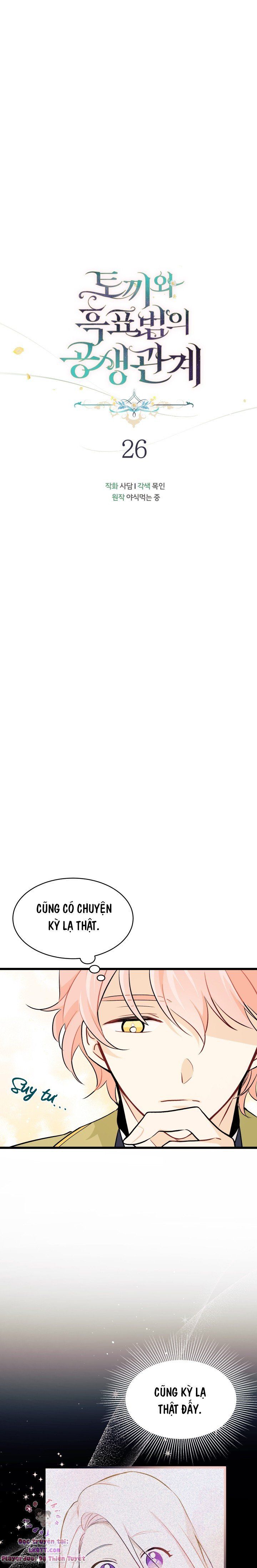 đọc truyện Mối Quan Hệ Cộng Sinh Giữa Báo Đen Và Thỏ Trắng Chương 26 ảnh 7 tại Thiên Thai Truyện