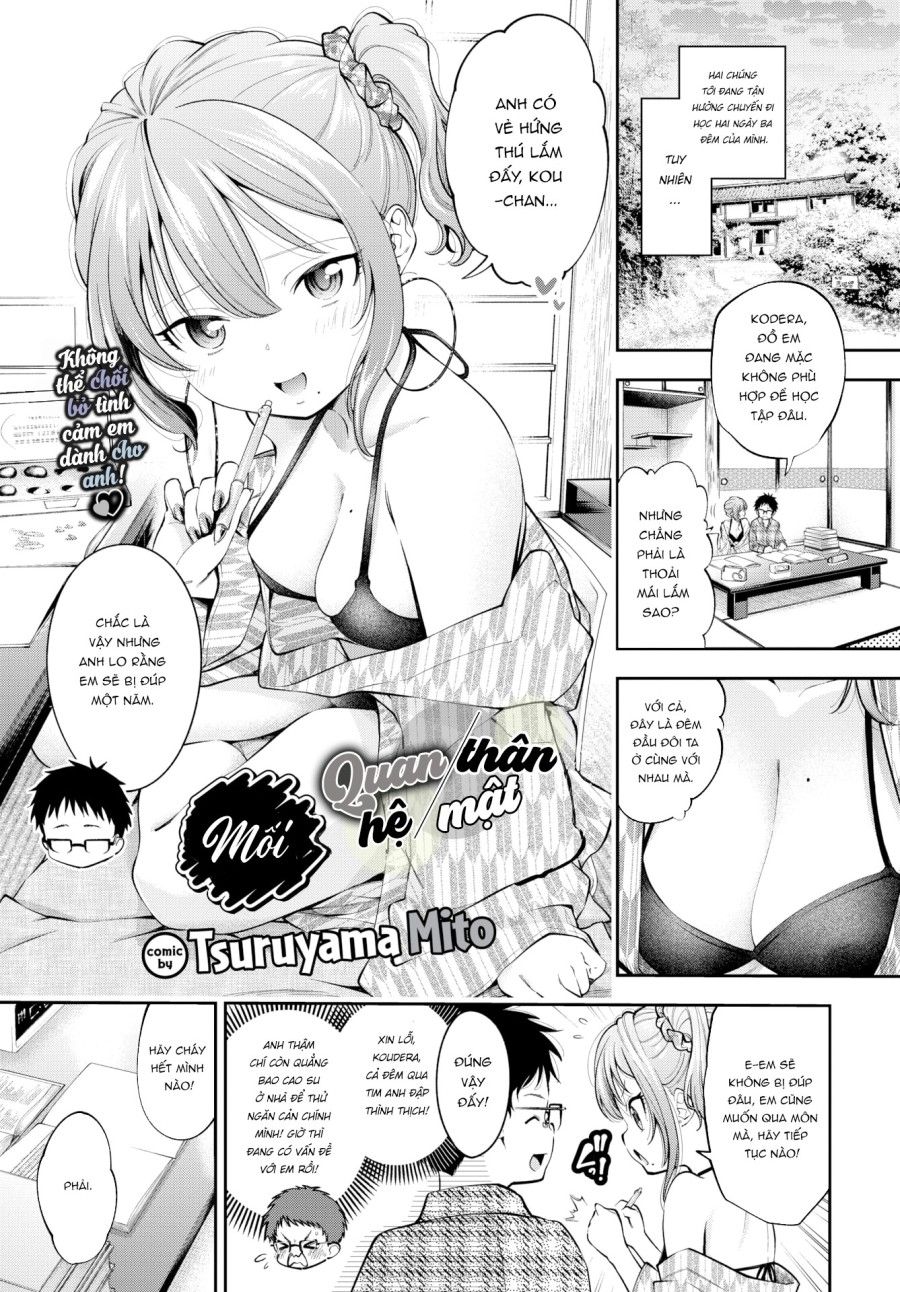 Mối Quan Hệ Thân Mật Oneshot page 4 - Giả Dược