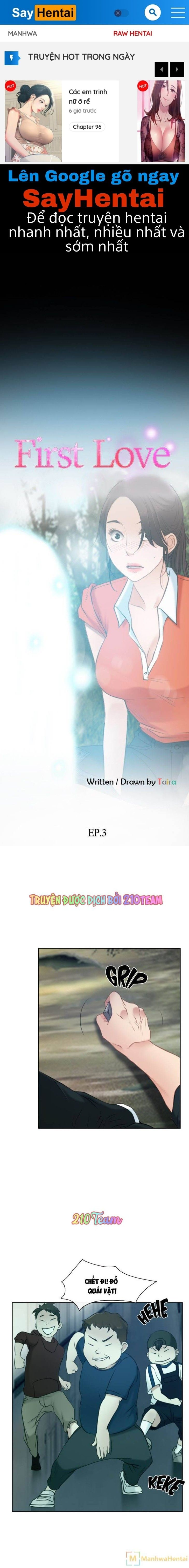 đọc truyện Mối Tình Đầu Tiên Chương 3 ảnh 2 tại Thiên Thai Truyện