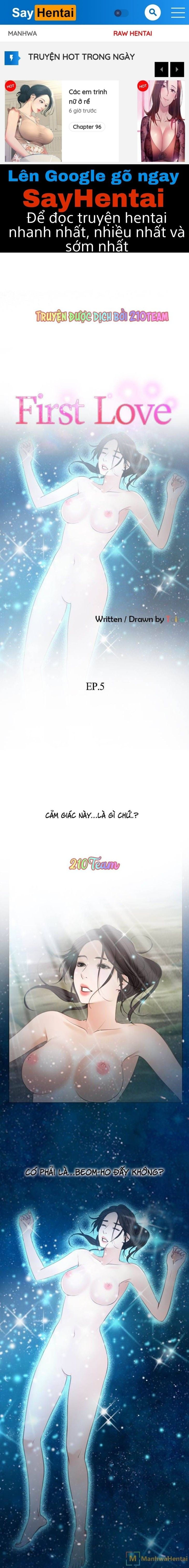 đọc truyện Mối Tình Đầu Tiên Chương 5 ảnh 2 tại Thiên Thai Truyện