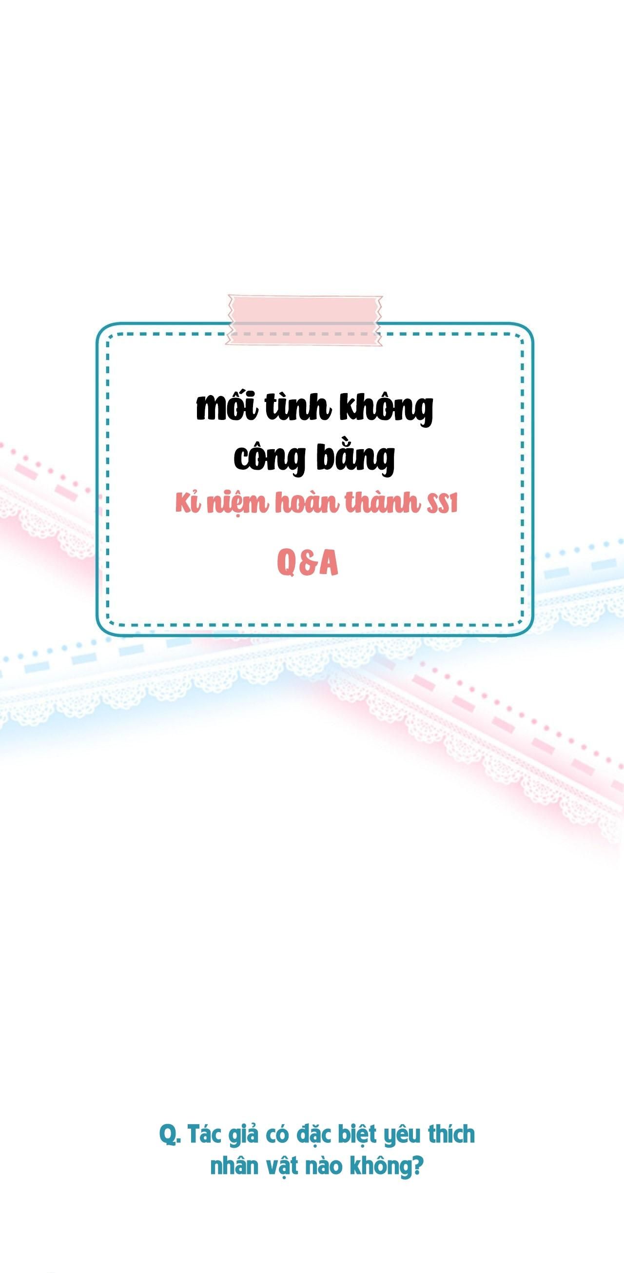 đọc truyện Mối Tình Không Công Bằng Chương 31.1 ảnh 1 tại Thiên Thai Truyện