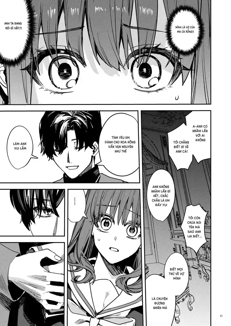 đọc truyện Mối Tình Không Thể Quên Của Ma Cà Rồng Yandere Chương 1 ảnh 12 tại Giả Dược