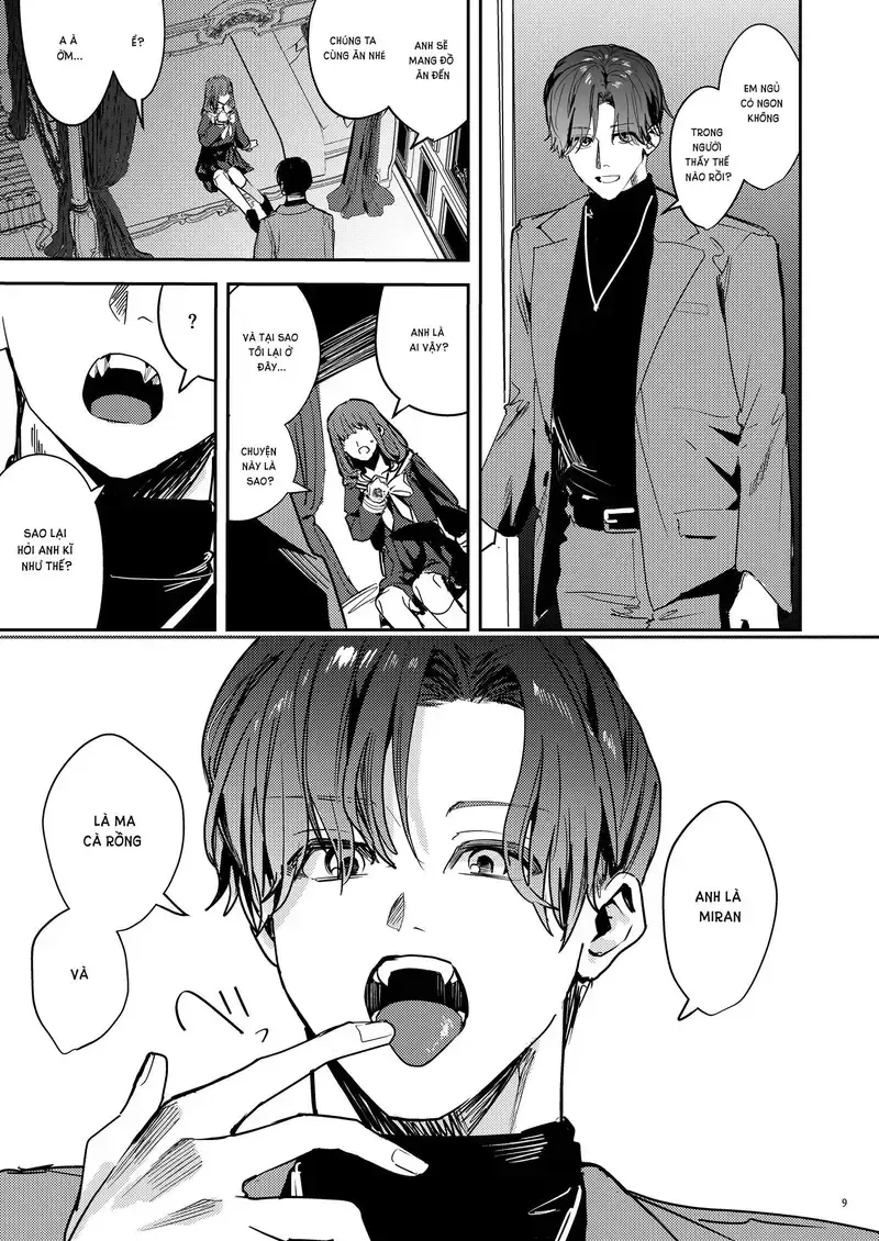 đọc truyện Mối Tình Không Thể Quên Của Ma Cà Rồng Yandere Chương 1 ảnh 10 tại Giả Dược
