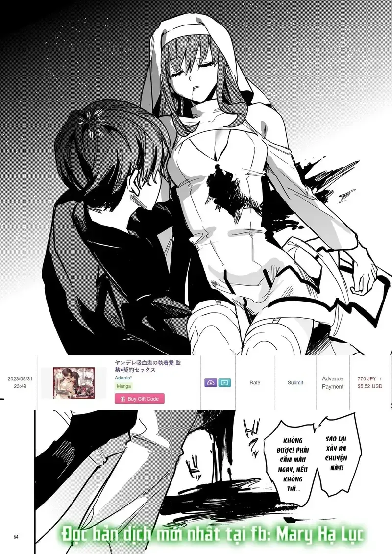 đọc truyện Mối Tình Không Thể Quên Của Ma Cà Rồng Yandere Chương 4 ảnh 5 tại Giả Dược