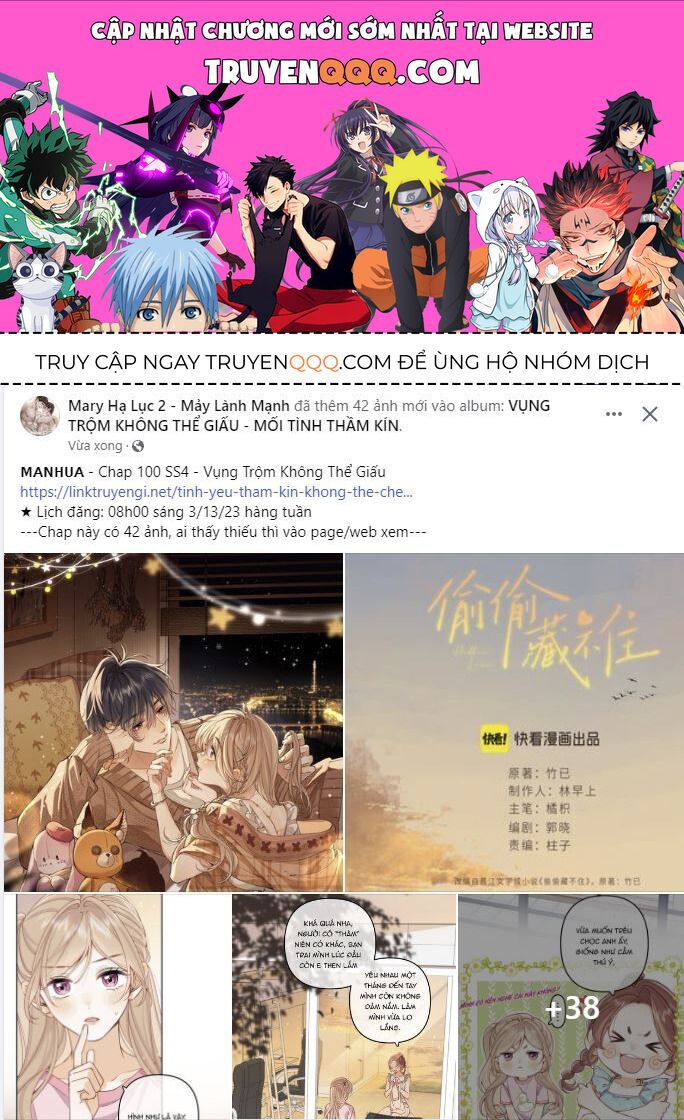 đọc truyện Mối Tình Thầm Kín Chương 100.1 ảnh 2 tại Thiên Thai Truyện