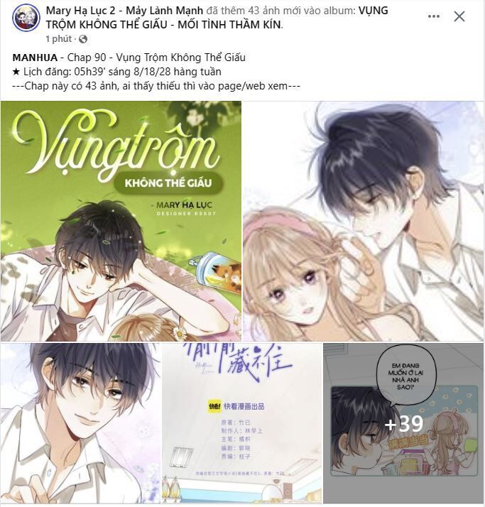 đọc truyện Mối Tình Thầm Kín Chương 90.1 ảnh 3 tại Thiên Thai Truyện