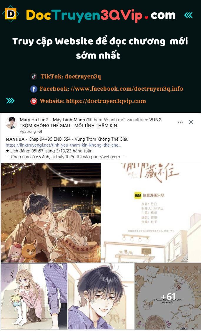 đọc truyện Mối Tình Thầm Kín Chương 94.1 ảnh 2 tại Thiên Thai Truyện
