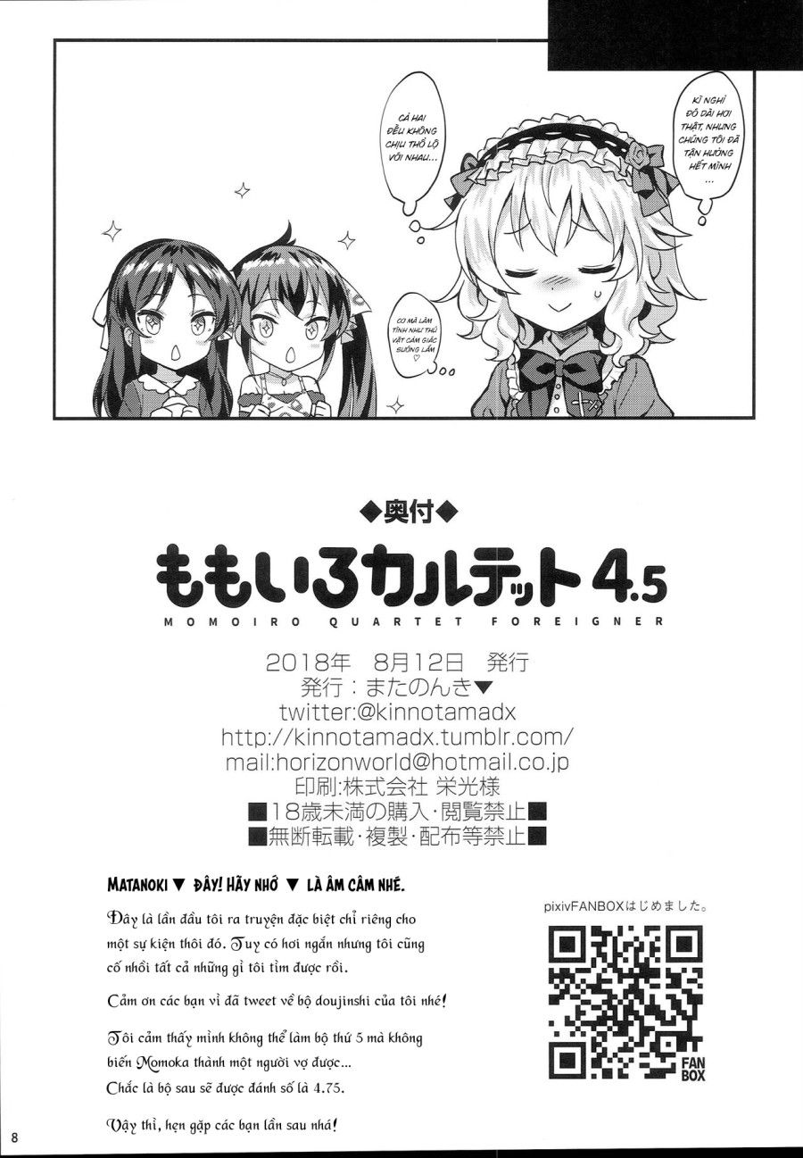 đọc truyện Momoiro Quartet 4.5 Oneshot ảnh 9 tại Giả Dược