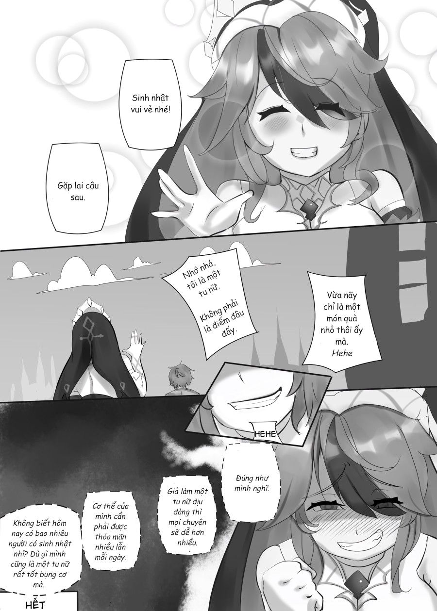 Món Quà Sinh Nhật Của Rosaria (genshin Impact) Oneshot page 7 - Giả Dược