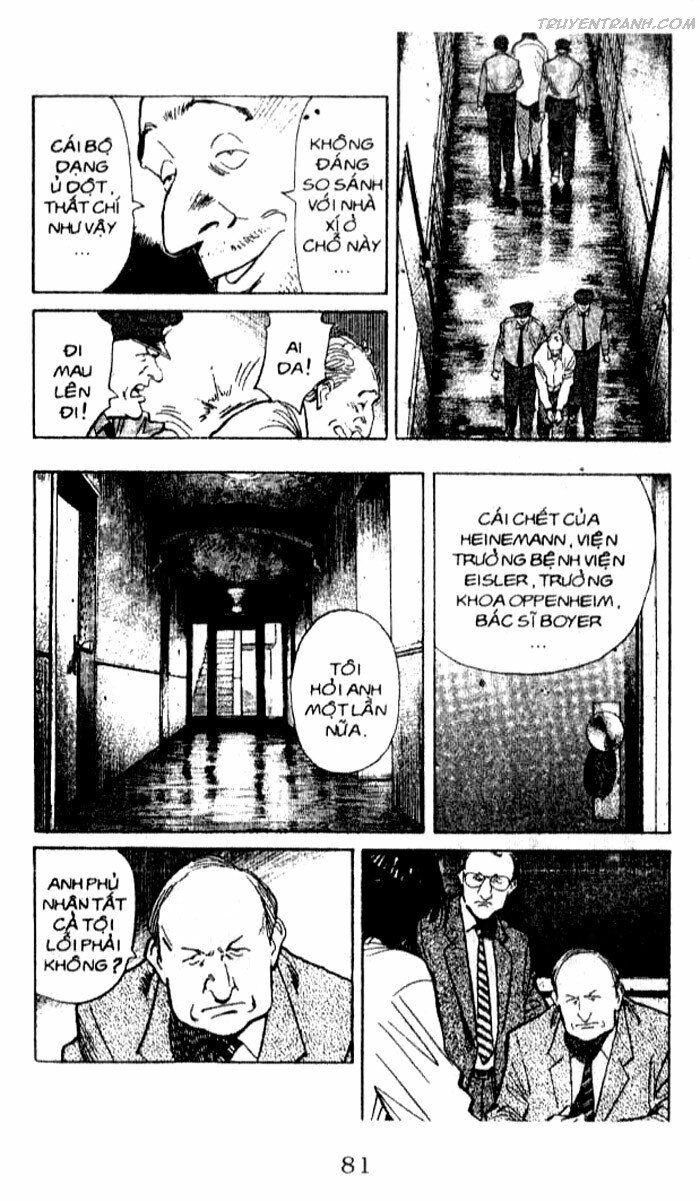 đọc truyện Monster - Naoki Urasawa Chương 106 ảnh 8 tại Giả Dược