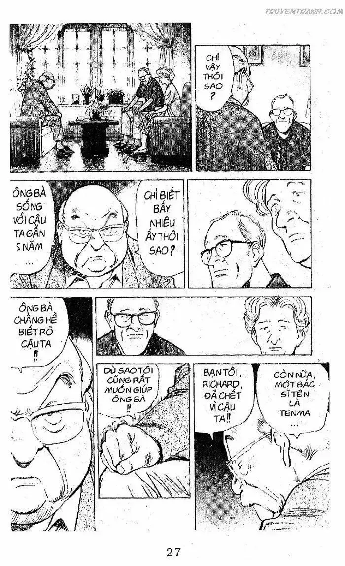 đọc truyện Monster - Naoki Urasawa Chương 68 ảnh 11 tại Giả Dược