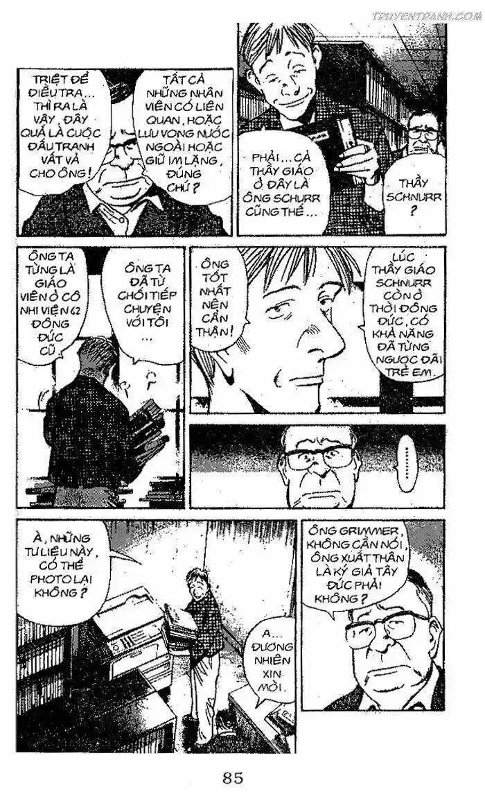 đọc truyện Monster - Naoki Urasawa Chương 78 ảnh 5 tại Giả Dược